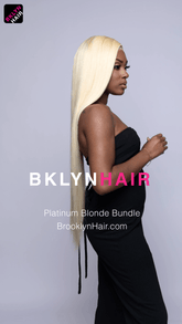 Brooklyn Hair 11A Raw Hair #613 Silky Straight Platinum Blonde 2 Bundle Deal – 100% Unprocessed Human Hair